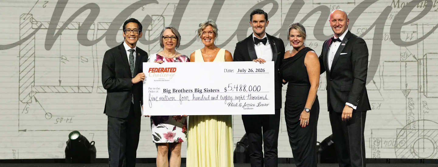 Federated Challenge 2026 | 22nd Annual Federated Challenge® Raises $5,488,000 to Support Big Brothers Big Sisters®